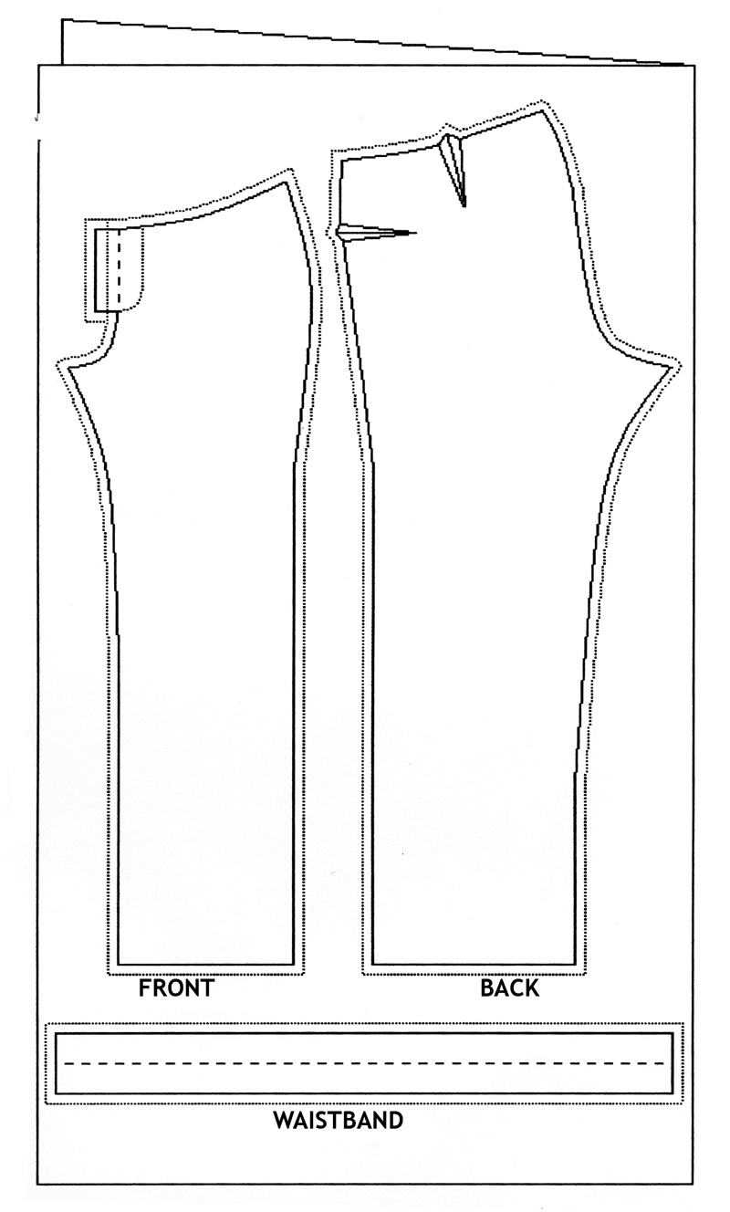 Mens Pants Pattern