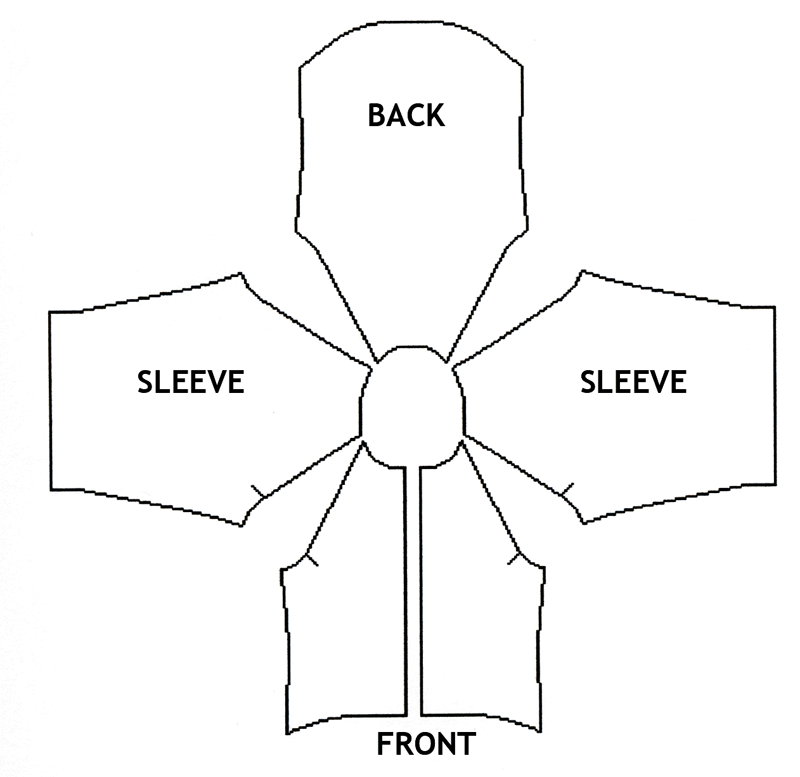 raglan pattern