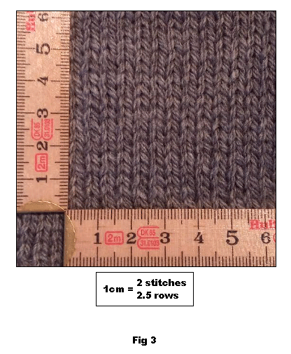 Knitted sample