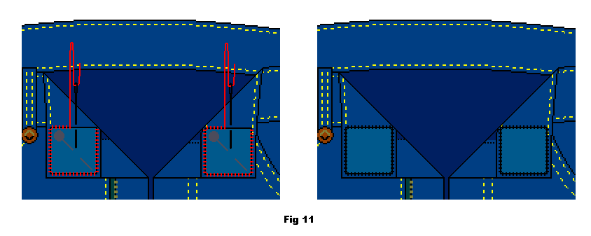 Fly – lengthening the fly